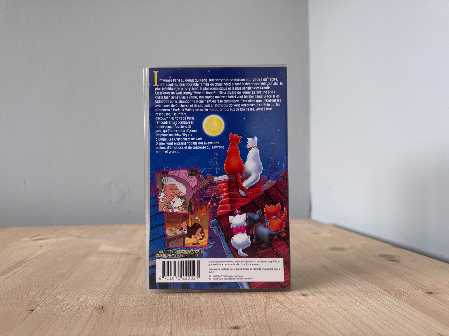 Tutti i VHS: VHS Disney Classiques Les Aristochats 1995 version FR – Usato da Neuchâtel venduto da _Easy_to_Find_ 2