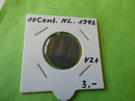 Niederlande 1942, 10 Cents