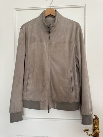 Gimos Wildlederjacke beige, Grösse S-M