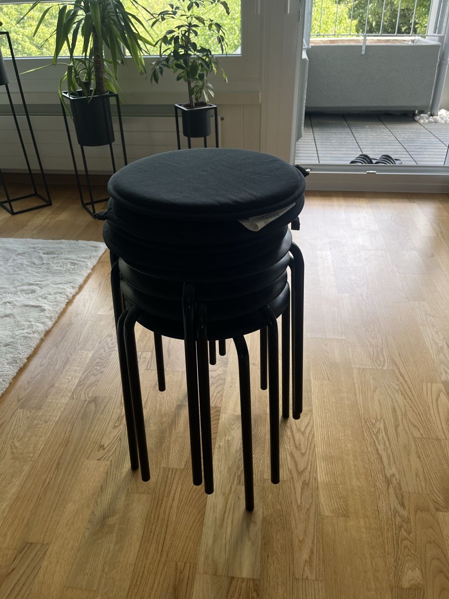 Ikea Hocker: Hocker schwarz – Gebraucht aus Bolligen von ais_rbv7 1