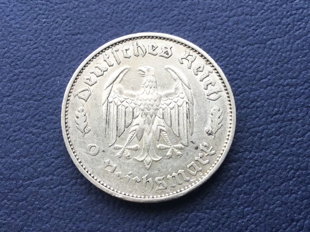 Tutti le monete: 2 Reichsmark Friedrich Schiller 1934 – Usato da St. Margrethen SG venduto da alfapeugeot10 1