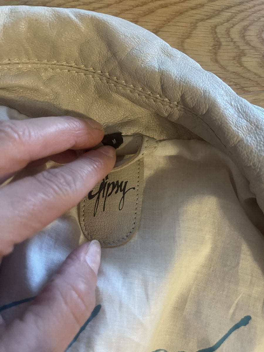 Jacken: Lederjacke Gipsy Lederjacke, beige, Gr. M, Top – Gebraucht aus Rüschlikon von leo_mwz2 4