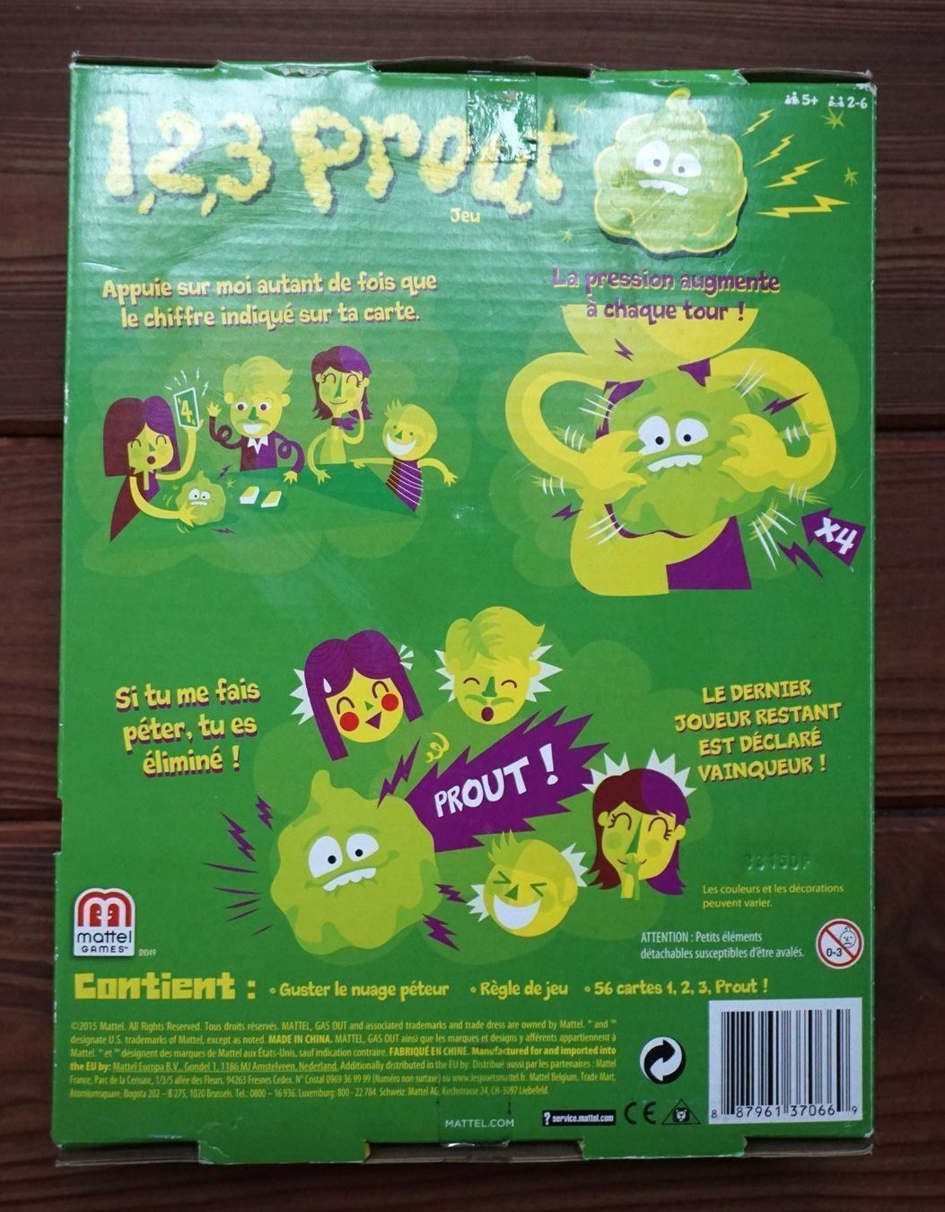 Giochi: Jeu 1,2,3 prout – Usato da Vionnaz venduto da nadinus73 1