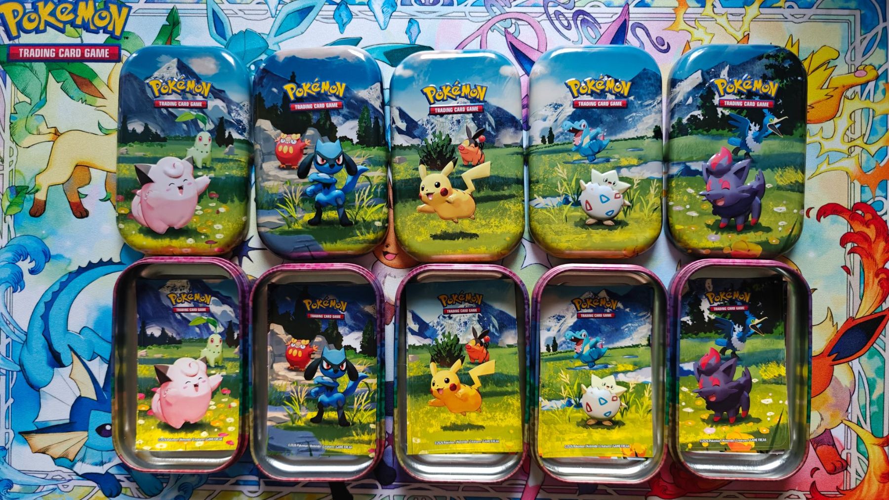 Pokémon Carte collezionabili: Ascended Heroes Mini Tins Art Set - Leer/Empty – Nuovo (secondo la descrizione) da Zürich venduto da cherizet 7