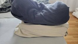 Tragetücher Babylonia Tricot-Slen beige und anthrazit