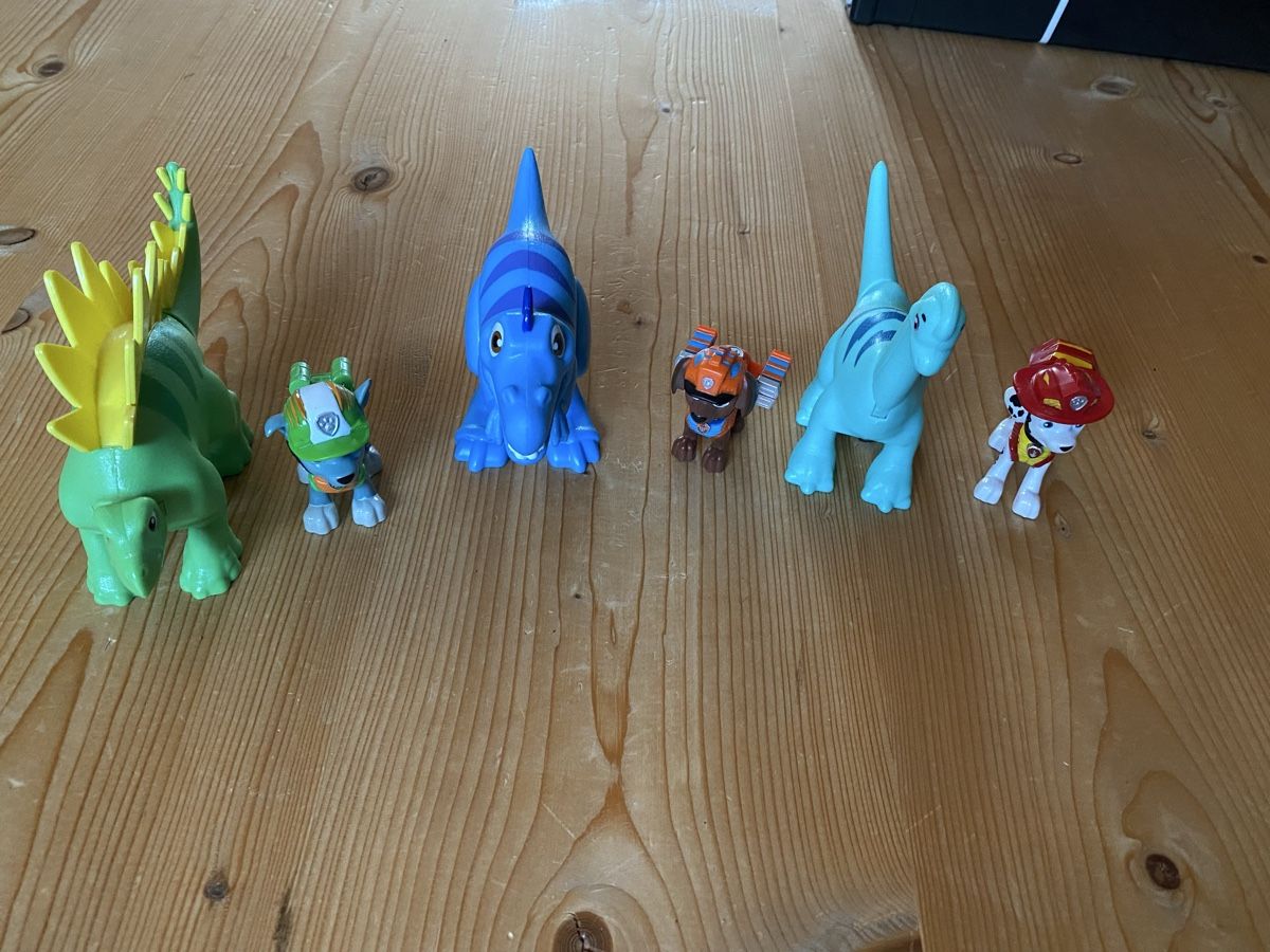 Giocattoli: Paw Patrol mit Dinosauriern – Usato da Urnäsch venduto da Triwal