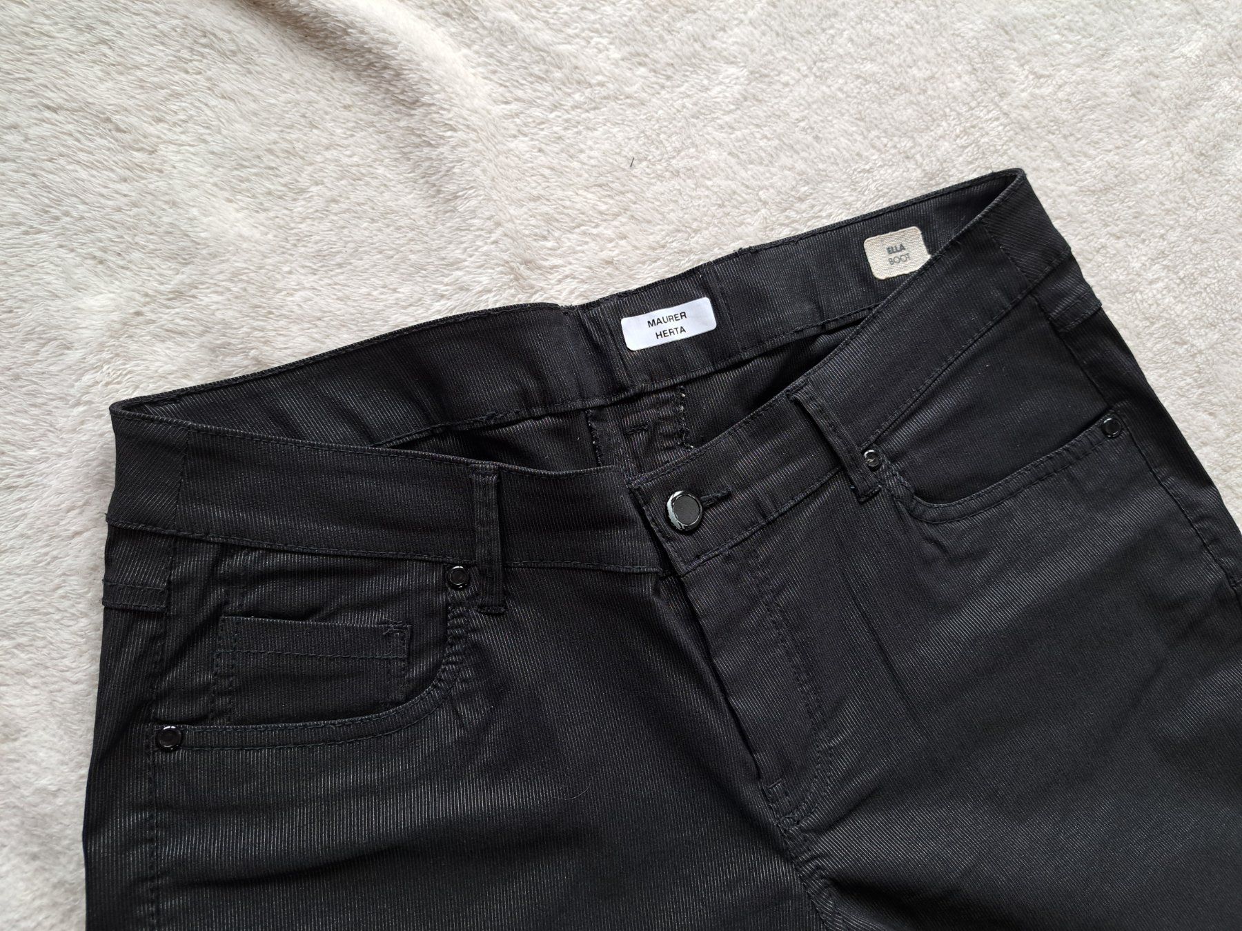 Pantaloni: Stoffhose gestreift Charles Vögele "ELLA" Gr 46 – Usato da Gysenstein venduto da joshuas81 1