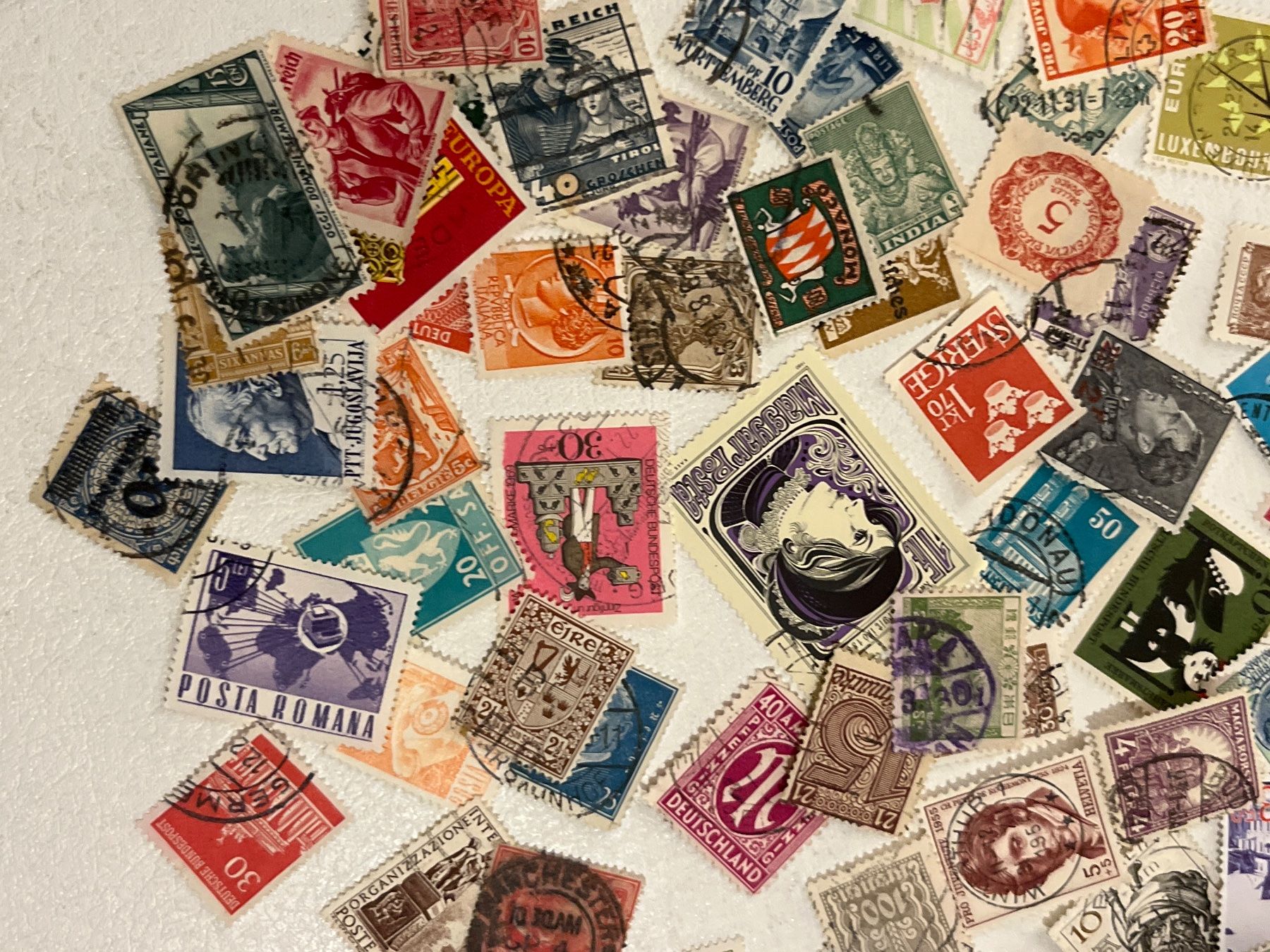 Tutti i francobolli: Lot 36: Lot mit mix Briefmarke – Usato da Chiasso venduto da AzenYa 3