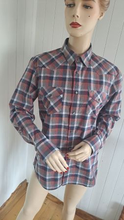 BANANA REPUBLIC Westernhemd Hemd Bluse S M Karo Linedance
