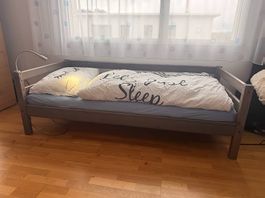 Flexa Bett braun 