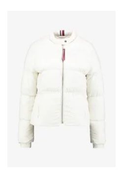 Weisse Tommy Hilfiger Daunenjacke