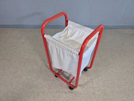 Vintage Wäschekorb Wäschewagen Laundry Basket
