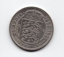 (740) Dänemark, 2 Kronen 1923 stgl