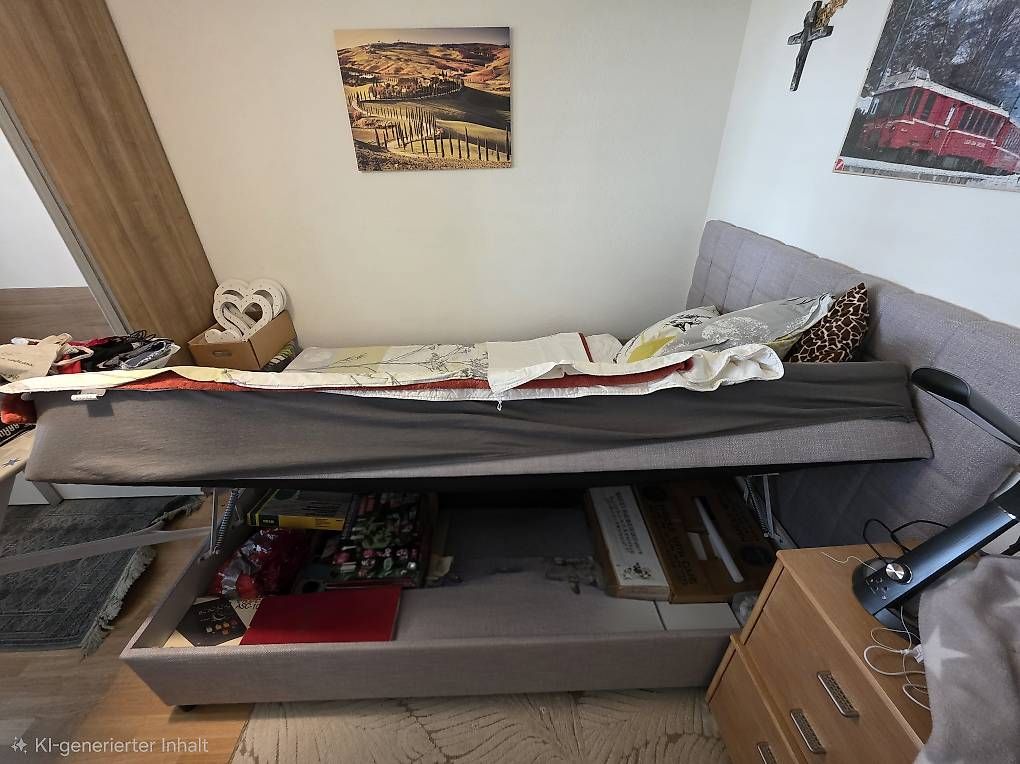 Betten: Boxspring 140x210 – Gebraucht aus Bremgarten AG von jegermeister13