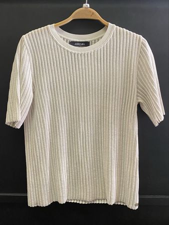 Masai Pullover beige mit Glitzer 38 neu