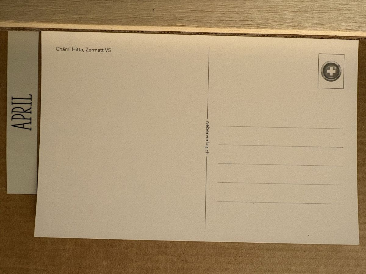 Cartoline postali: AK von Chämi Hitta Zermatt – Nuovo (secondo la descrizione) da Rümlang venduto da Kartenpost1 1