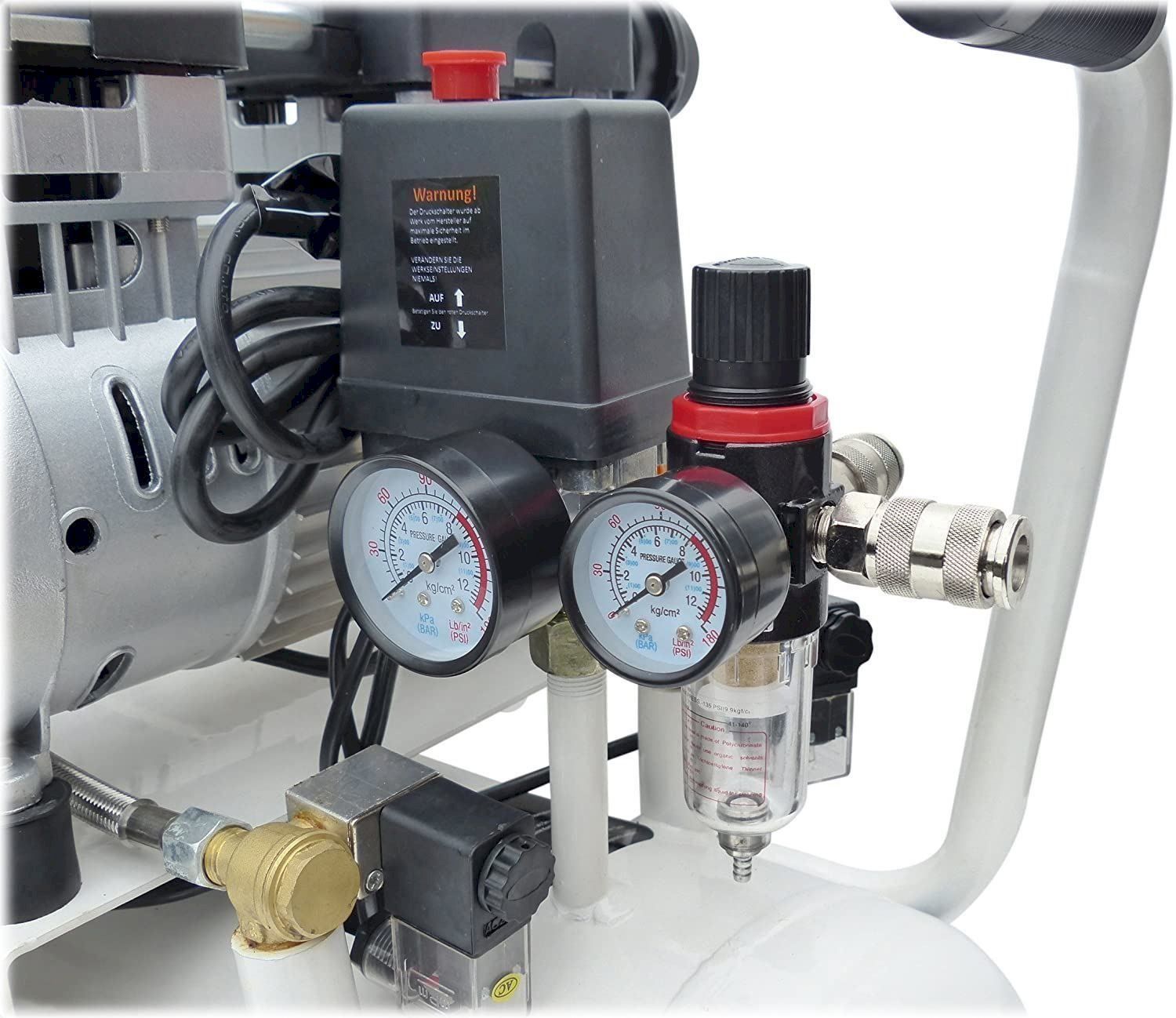 Compressori: Flüster Kompressor KW2050 50L Airbrush – Nuovo e nell'imballaggio originale da Bottighofen venduto da zaap 4