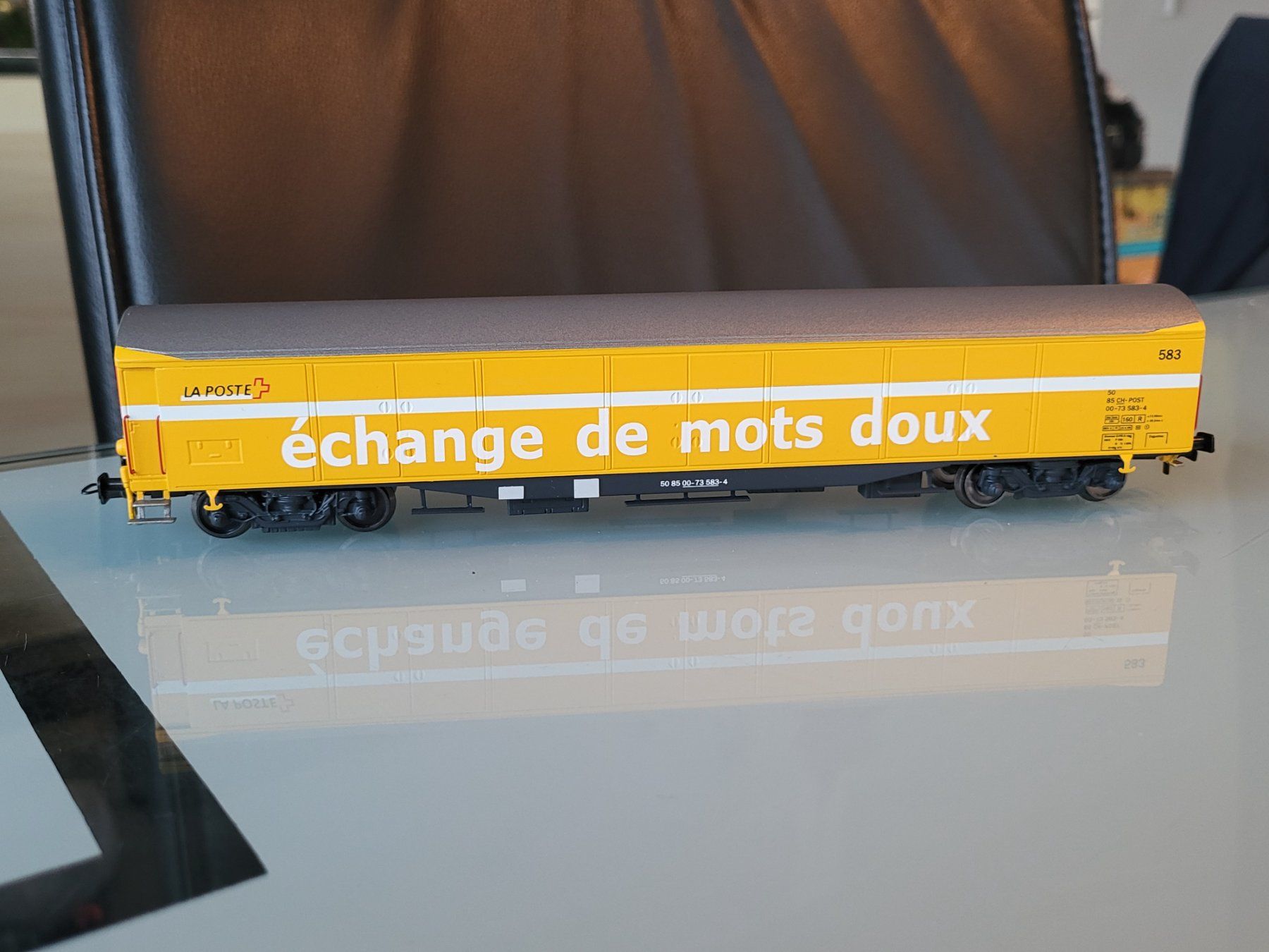 Modellini di ferrovie: H0 SIGG Modell SBB PTT Postwagen NEU ! – Nuovo e nell'imballaggio originale da Oberburg venduto da sensetal 4