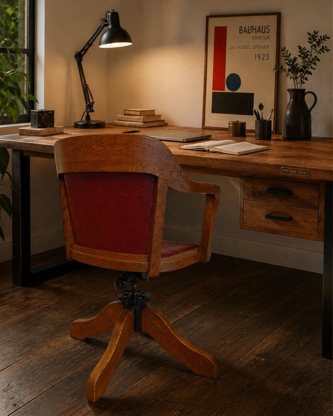 Horgen Glarus Stühle: CHAISE DE BUREAU HORGEN-GLARUS – Gebraucht aus Moutier von Vintage-signature 6