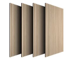 Akustikpaneele Sonic Wall Eiche hell 4er Set