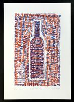 Artwine 44, Jürg Widmer, Siebdruck