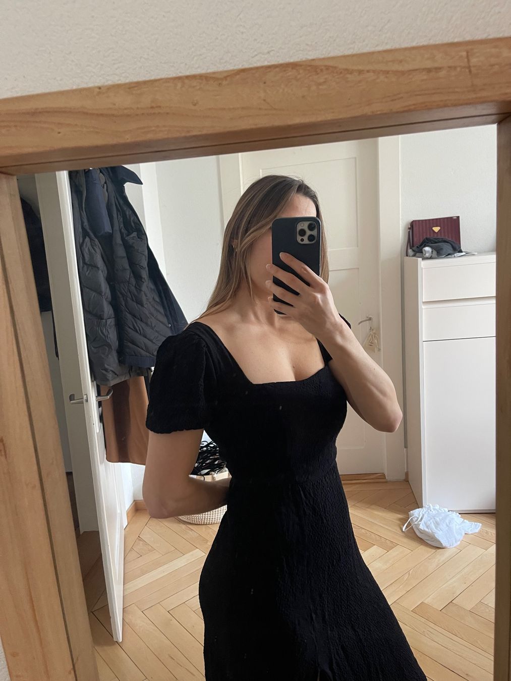 Stradivarius Vestiti: Stradivarius schwarzes Kleid M – Nuovo (secondo la descrizione) da Zürich venduto da flo_8x2x 1