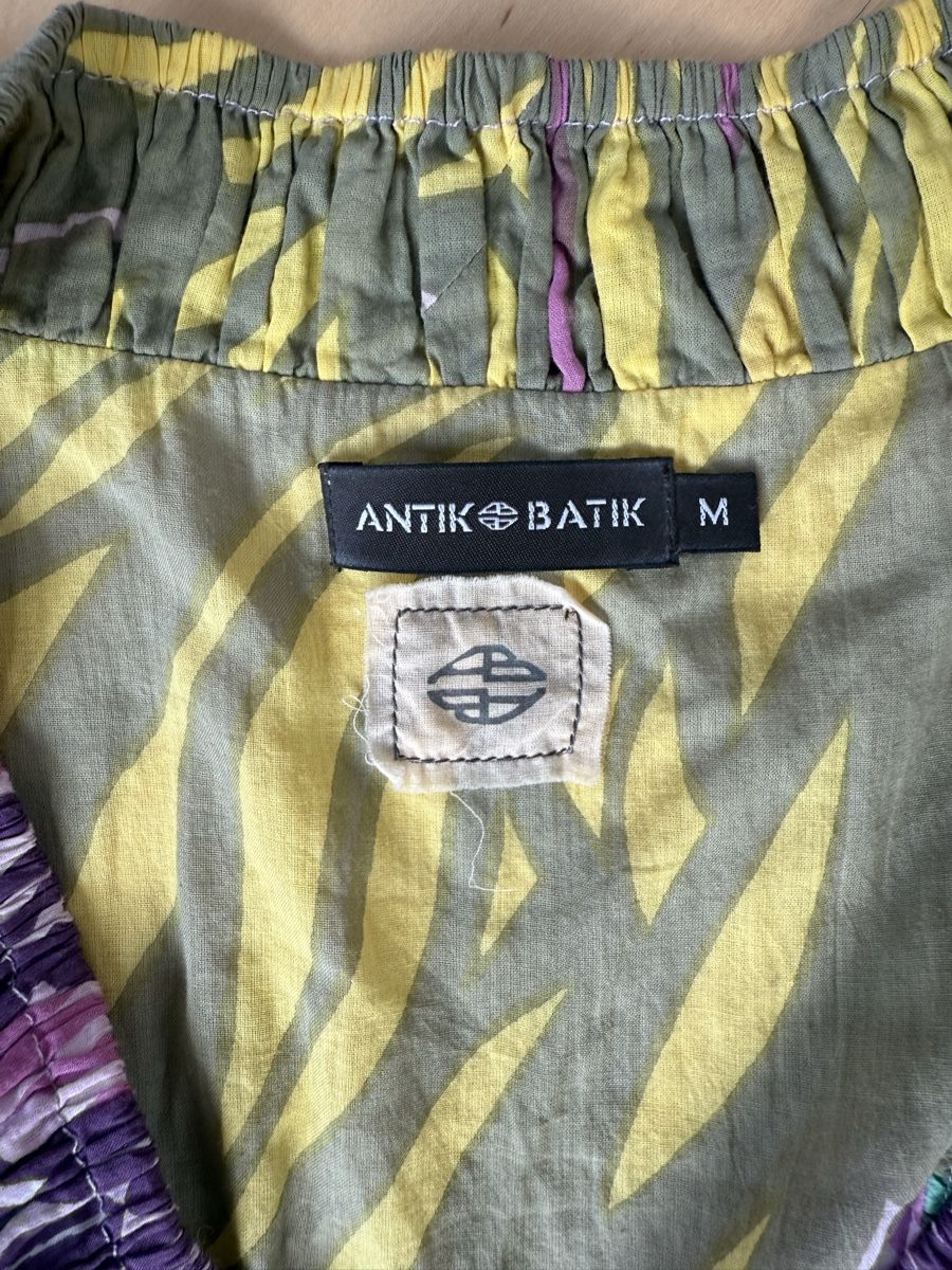 Antik Batik Vestiti: Antik Batik Sommerkleid, Gr. M – Usato da Zürich venduto da adams-eddie 1