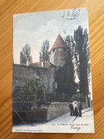 Carte postale Vevey Le Château de la Tour de Peilz 1908