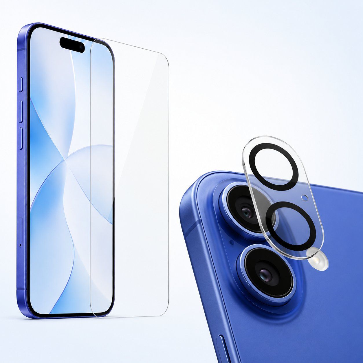 Retouches de peinture & films: Apple iPhone 16 Panzerglas / Kameraschutz Bundle – Neuf avec emballage d'origine à Belp par your-supply