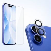 Apple iPhone 16 Panzerglas / Kameraschutz Bundle