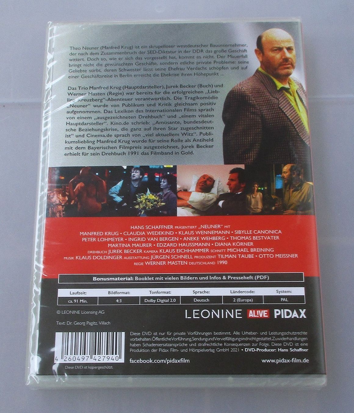 Tutti i DVDs: NEUNER - Manfred Krug NEU/OVP – Nuovo e nell'imballaggio originale da Wattwil venduto da Muriel10 1