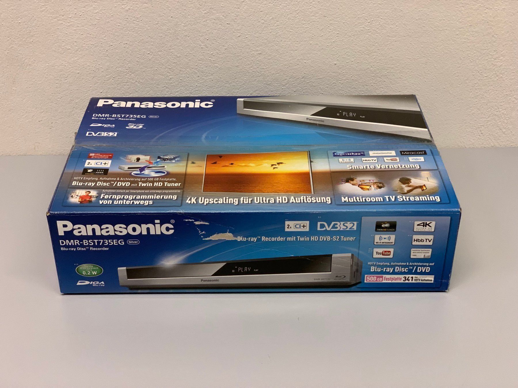 Panasonic Lettore multimediale & Streamer: Panasonic Blu-Ray Recorder DMR-BST735 – Nuovo (secondo la descrizione) da Hochdorf venduto da av-electronics 1