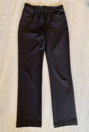 Elegante Damen Hose, Gr. 36, Dunkelbraun 5 Taschen, Stretch