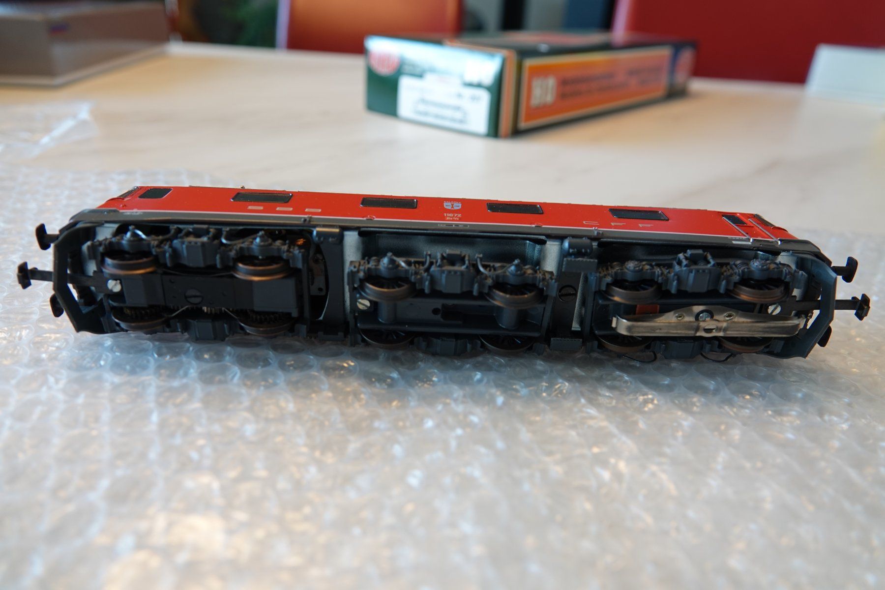 Hag Modellini di ferrovie: Hag Re 6/6 SBB/CFF "Balerna" AC Nr 207 – Usato da Chénens venduto da jevas 4