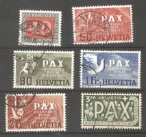PAX 40-50-80-1Fr.-2Fr.-3Fr. gest.