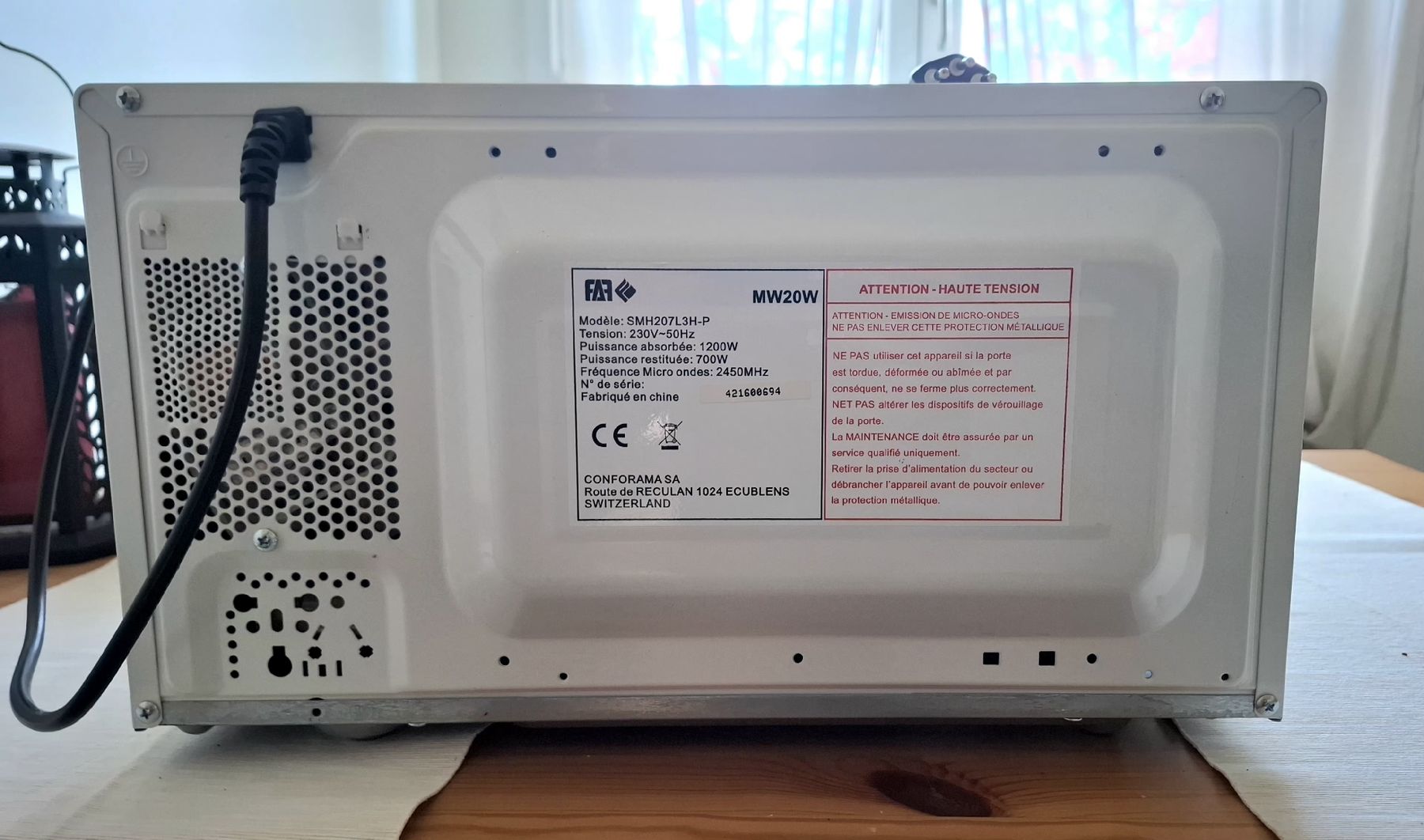 Forni: Micro-ondes FAR 700w – Usato da Troinex venduto da adelineac 4