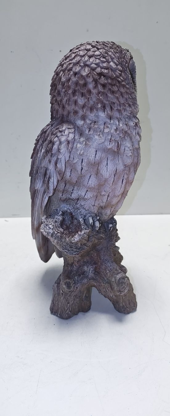 Statuette: Eule, aus robustem Kunststein (nov710) – Usato da Künten venduto da Schnaepplihuus 1