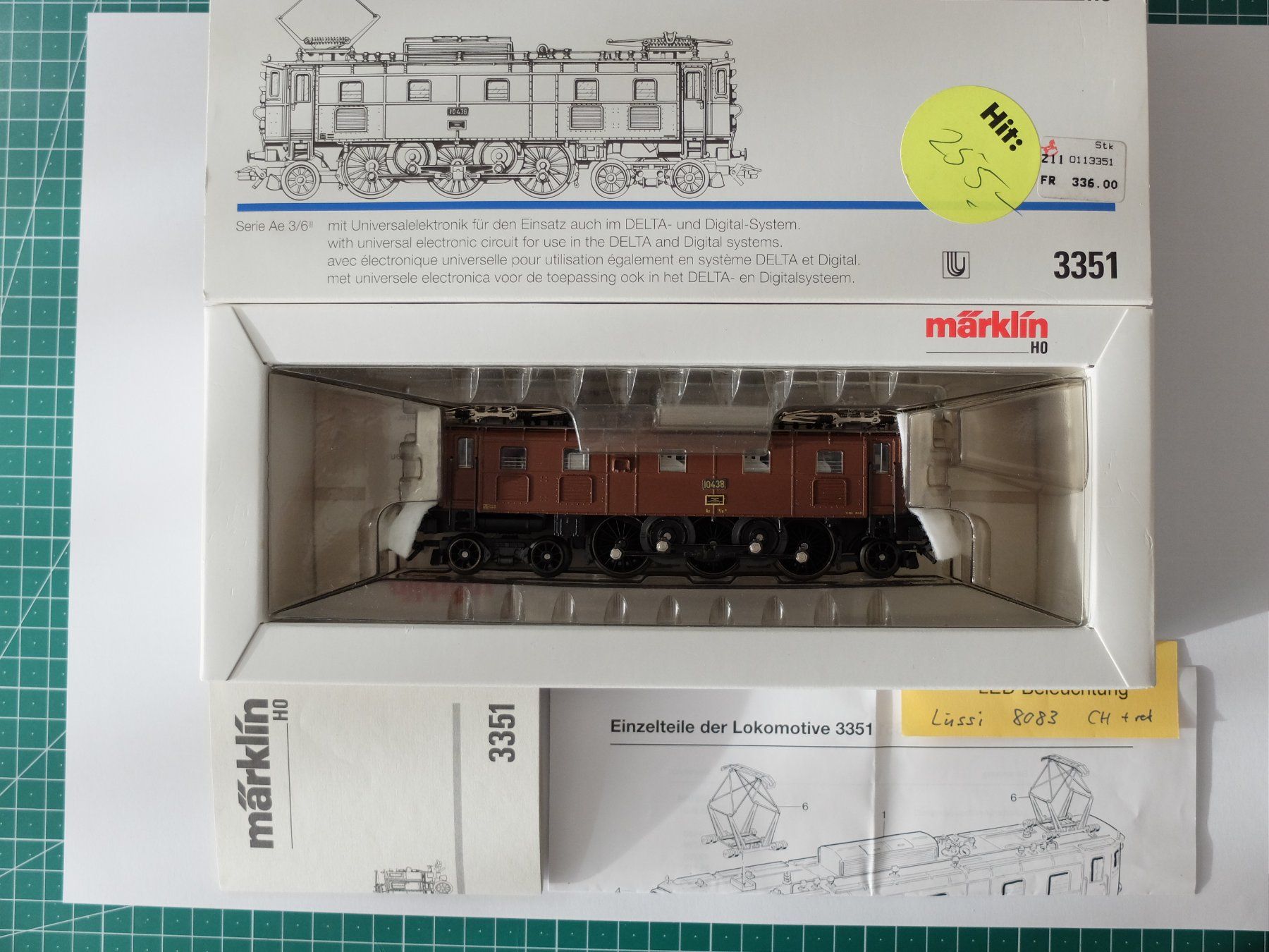 Märklin Modelleisenbahnen: Märklin Ae 3/6 II braun – Gebraucht aus Aegerten von Alfmann 7