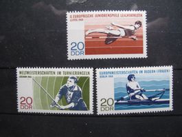 DDR 1968 Leichtathletik Spiele **