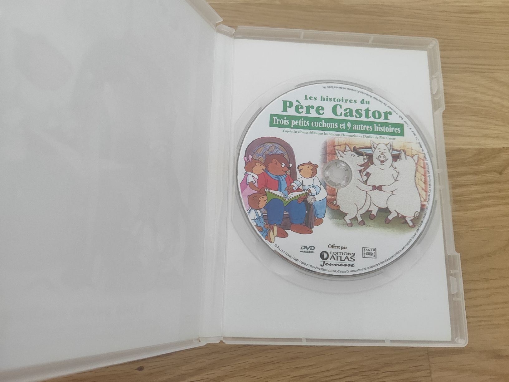 Tutti i DVDs: DVD Père Castor "Les 3 petits cochons" – Usato da Vétroz venduto da mrcl01 1