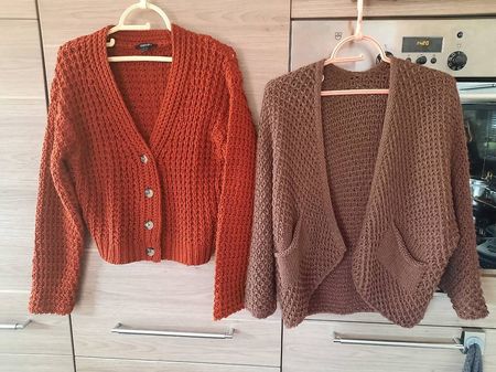 2 Strickcardigan für Damen Gr.S ungetragen
