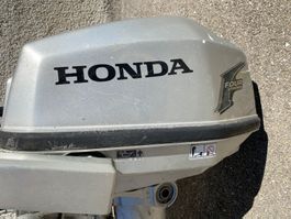 Aussenbordmotor Honda 5 PS Four Stroke Silber guter Zustand