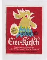 Etikette - Wädenswiler Eier-Kirsch /bd