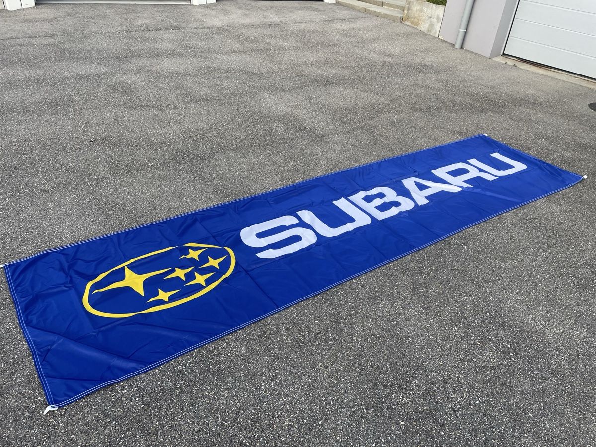 Drapeaux: Subaru Werbe-Fahnen  – Neuf (Voir description) à Heitenried par Alpuchalb 1
