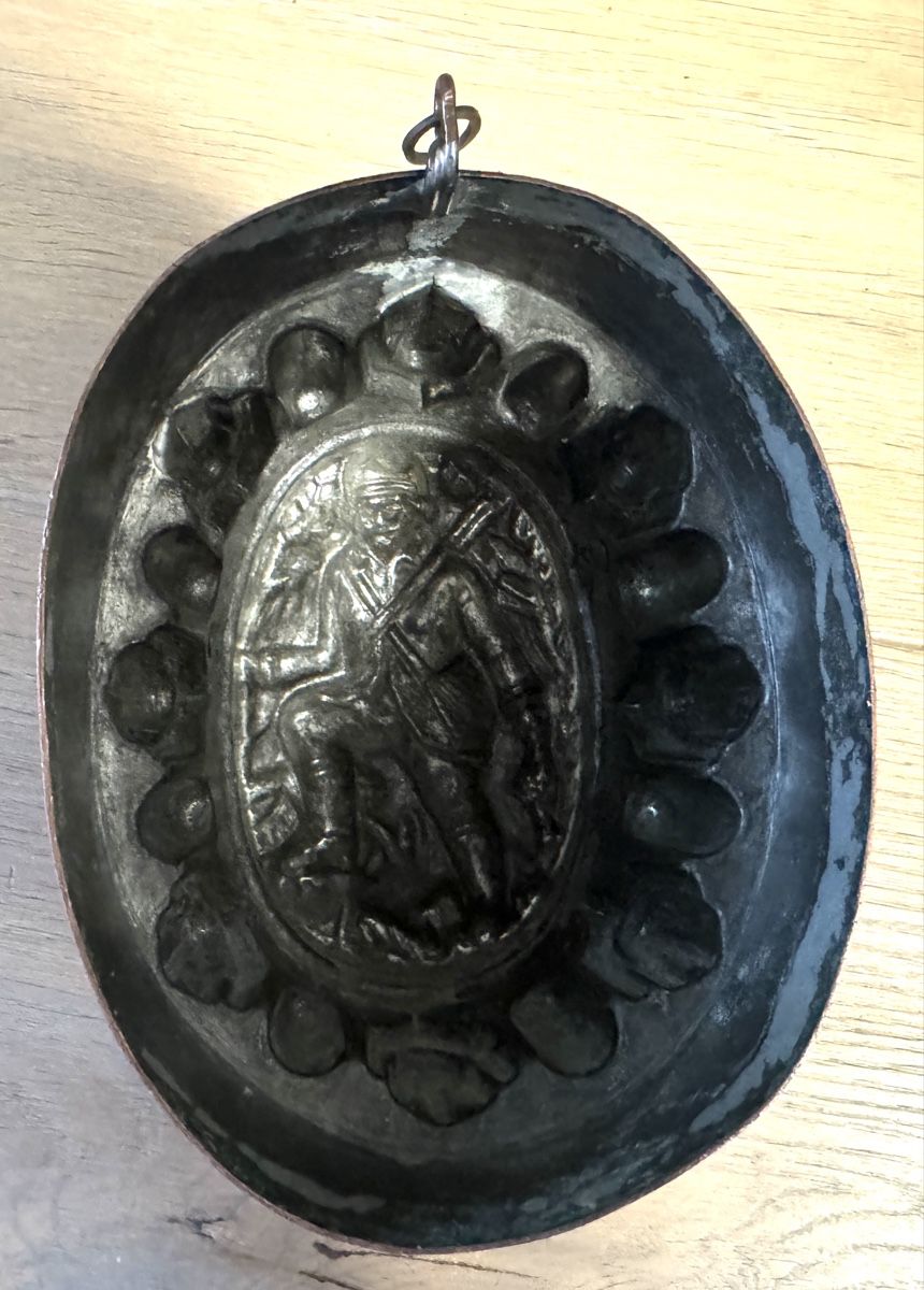 Teglie da forno: Seltene antike historische Backform Puddingform Kupfer – Usato da Rothrist venduto da Luckywinner 5