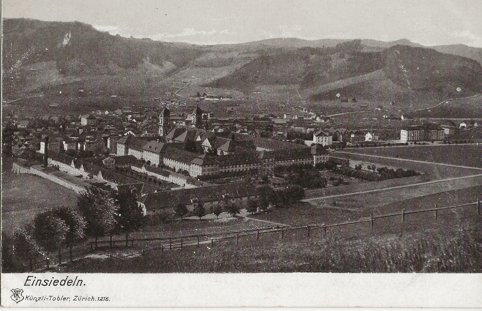 Ansichtskarten: Einsiedeln um 1900 – Gebraucht aus Frauenfeld von Merk52