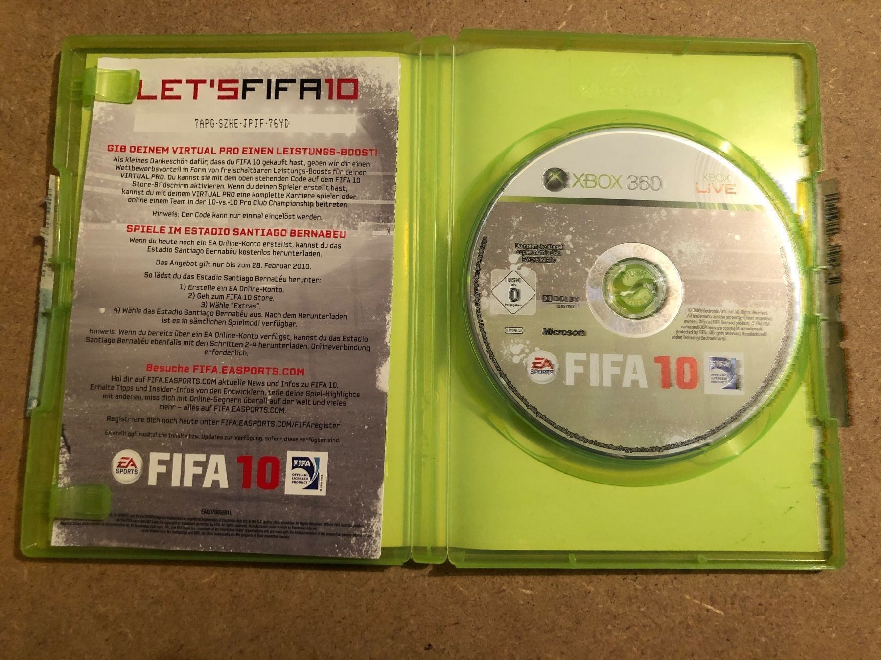 Giochi: FIFA 10 für Xbox 360 – Usato da Kestenholz venduto da Mad18 2