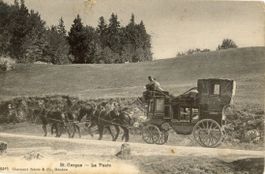 St. Cergue   VD   -    La Poste        en 1916