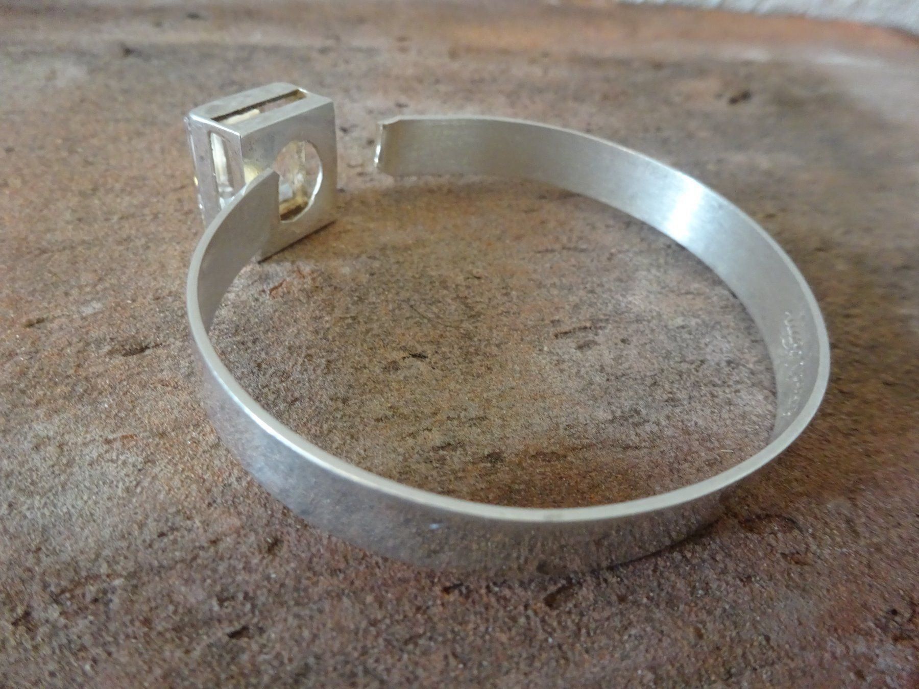 Bracciali & Braccialetti: Armreif Bergkristall 925 S / Lindström – Usato da Esslingen venduto da FetteSchnecke 6