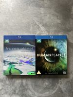 frozen planet / human planet - BBC Earth Bluray Set